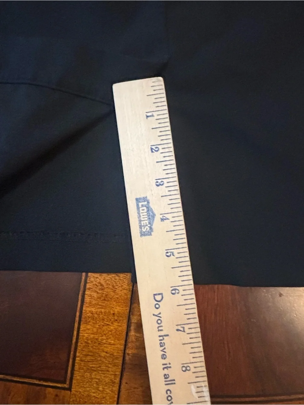 JM Collection Black Rivet-Waist Career A-Line Skirt - Size Large